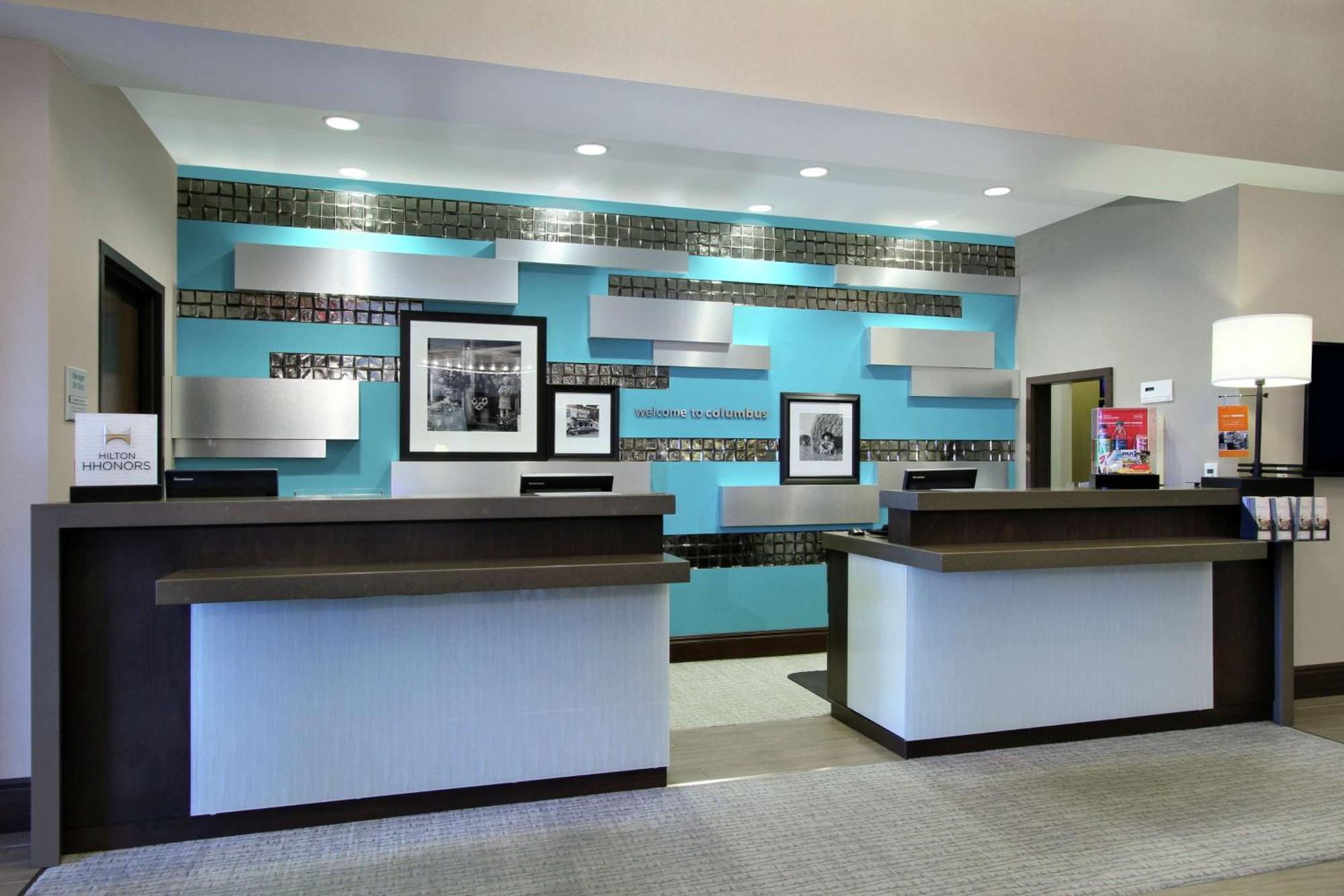 Hampton Inn & Suites Columbus/University Area Exteriér fotografie