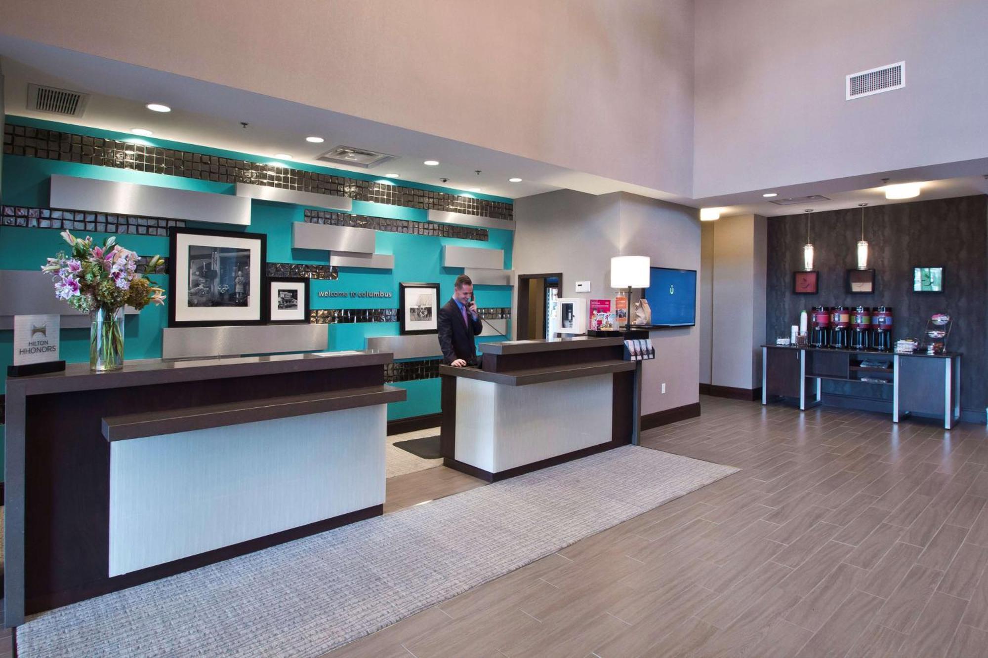 Hampton Inn & Suites Columbus/University Area Exteriér fotografie