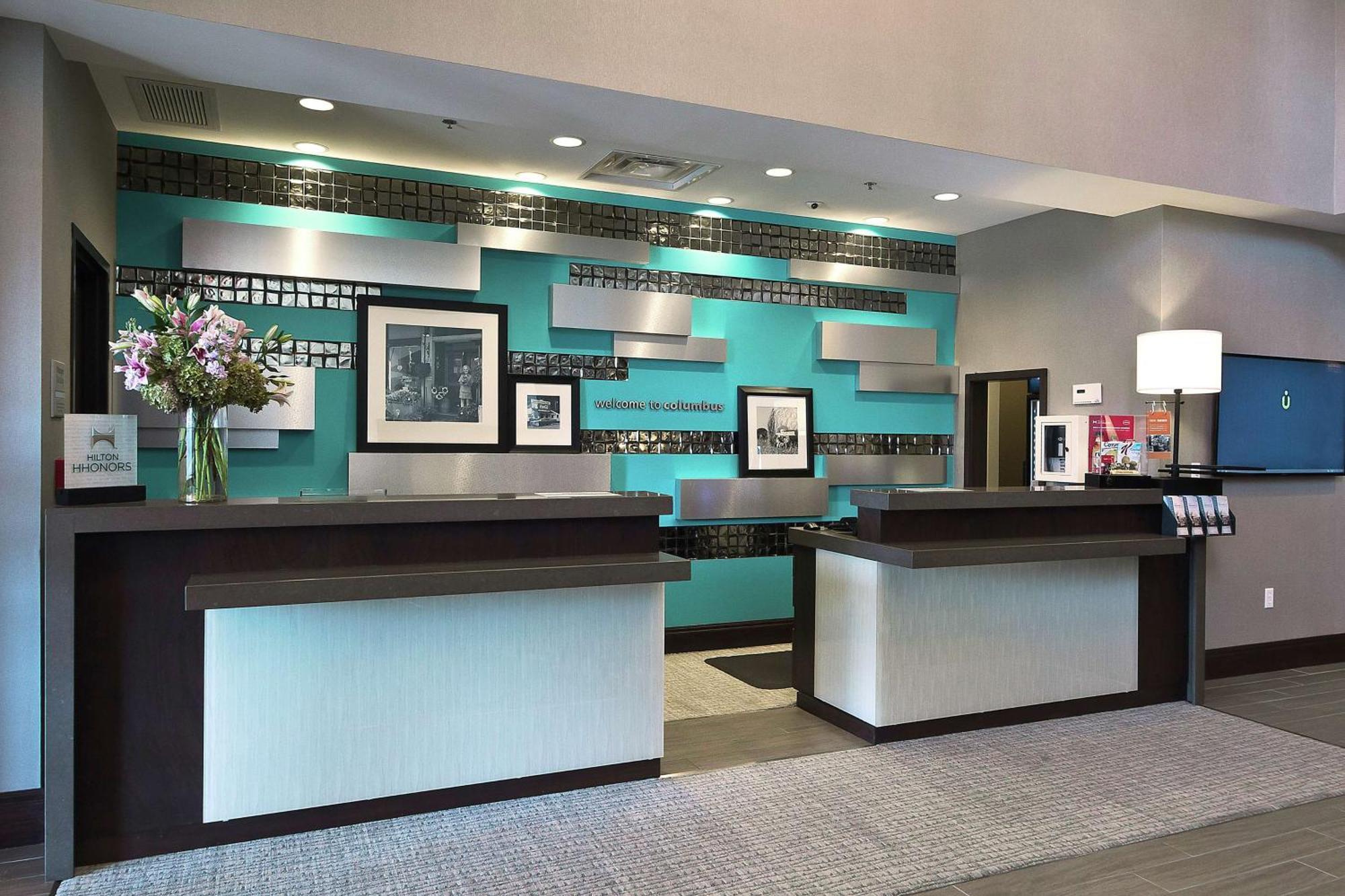 Hampton Inn & Suites Columbus/University Area Exteriér fotografie
